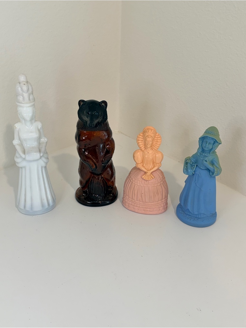 Set of 4 Vintage 70s Avon Bottles